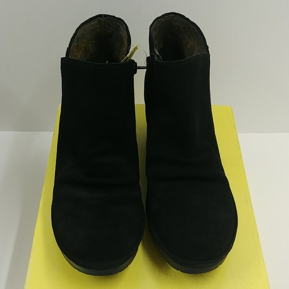FLY LONDON WEZO890FLY BLACK SUEDE SIZE 41